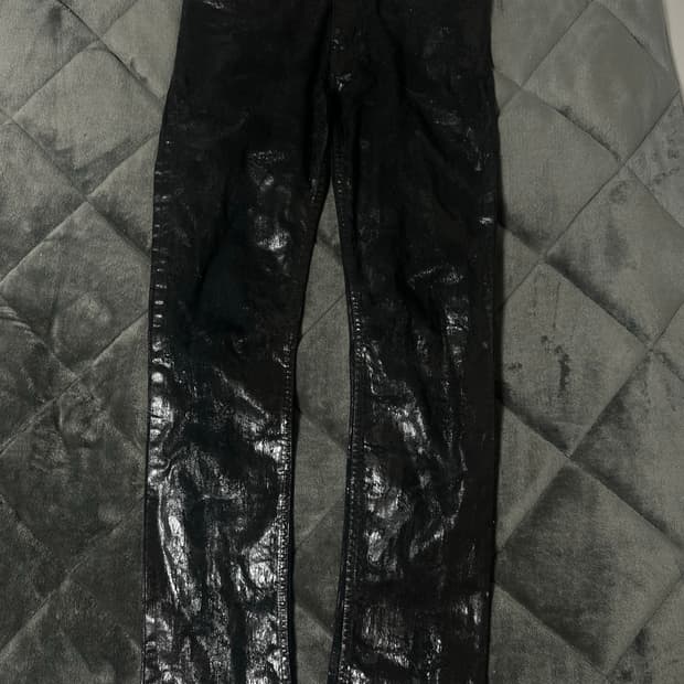 LGB S-wolf 코팅 데님 부츠컷 플레어 스키니