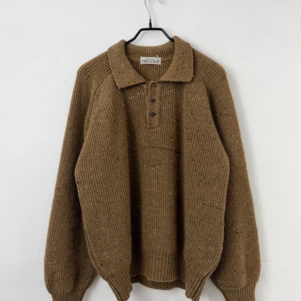 90s monsieur NICOLE PK 니트