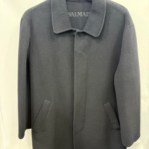 발망 블랙 모직 코트 100사이즈 판매합니다