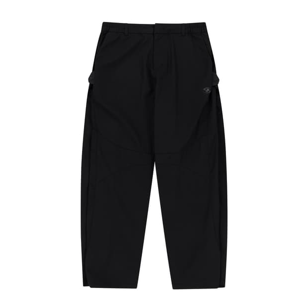 산산기어 사이드 스냅 팬츠 블랙