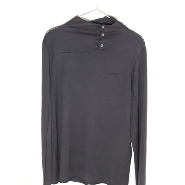 [XS] 트랜짓 드레이프 카울넥 롱슬리브