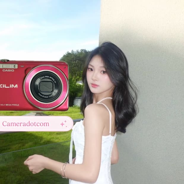 풀셋!) 카시오 엑슬림 z770 핑크 casio exilim