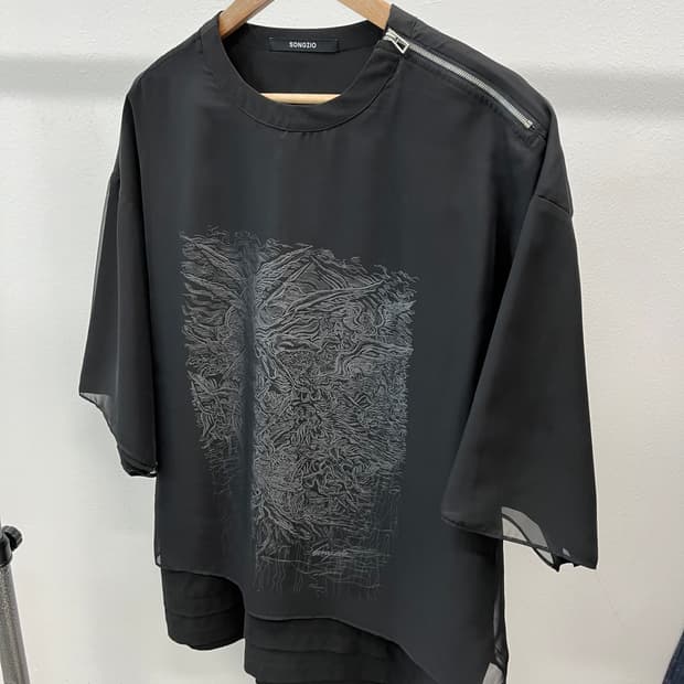 105) 송지오 컬렉션 레이어드 반팔티 