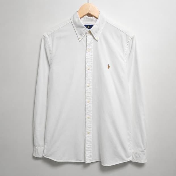 100~105 POLO 폴로 랄프로렌 옥스포드 셔츠 화이트