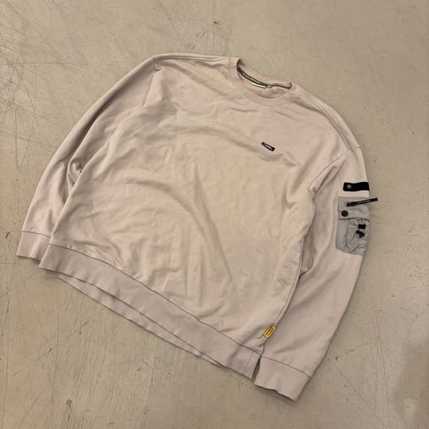 내셔널지오그래픽 암 포켓 맨투맨