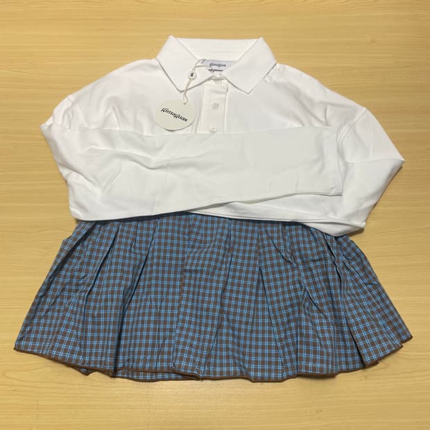 [S,M] 기마구아스 Chico 드레스 화이트