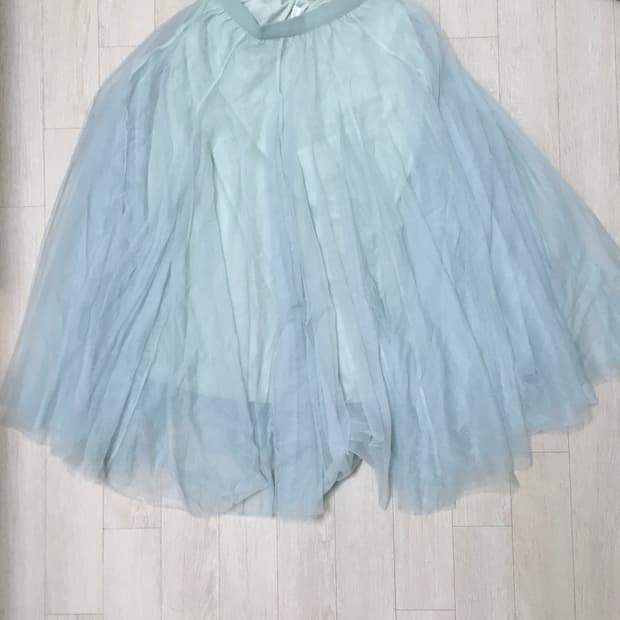 Mint long skirts