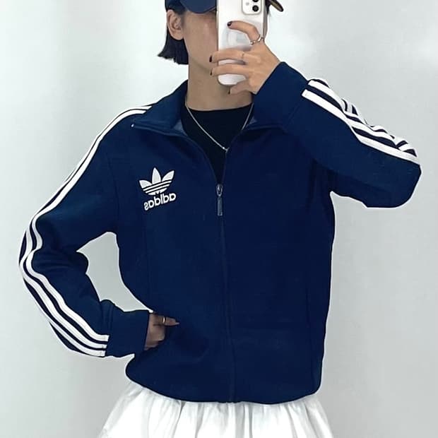  [XL]아디다스 유로파 여성 네이비 져지