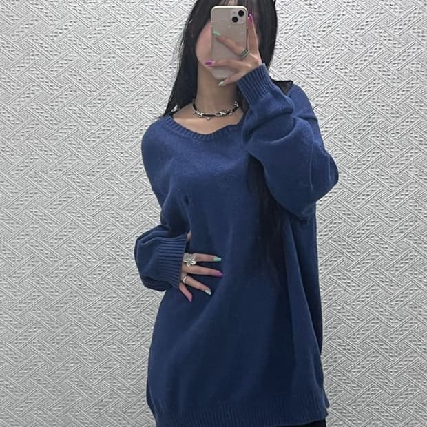 폴로 랄프로렌 모던 자수로고 빅사이즈 니트 3XB C07184