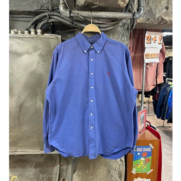 폴로 랄프로렌 셔츠 라이트퍼플 XL #csz3083