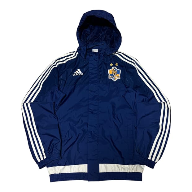 아디다스 X 울산현대 네이비 바람막이 자켓