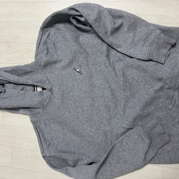 나이키 조던 회색 후드티 그레이