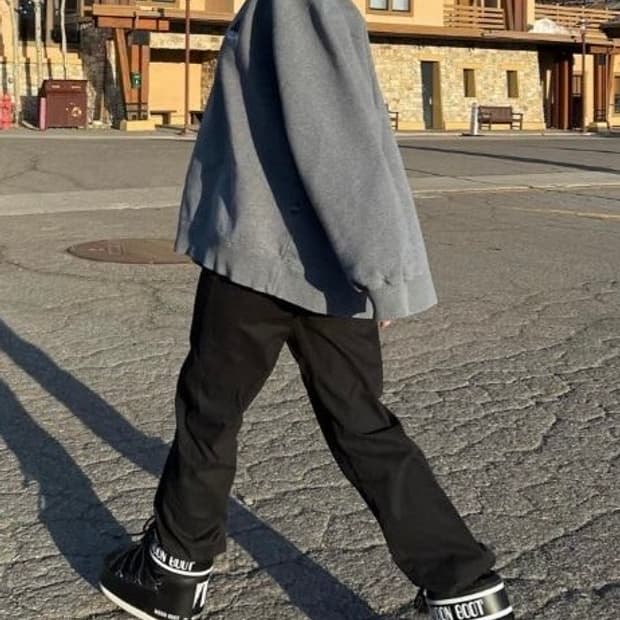 문부츠 블랙 33-35