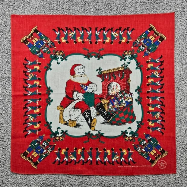 USA 산타클로스 반다나 ( 54X54 ) / 11857