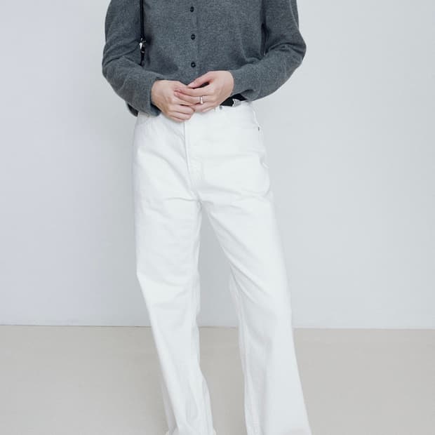 얼바닉30 주디 데님 화이트