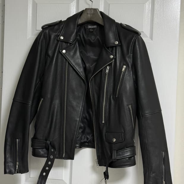 H&M 리얼소가죽 라이더자켓 M사이즈 (새상품)