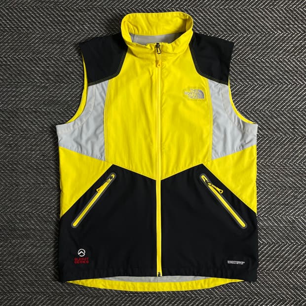 노스페이스 서밋시리즈 배색 바람막이 베스트o 2898