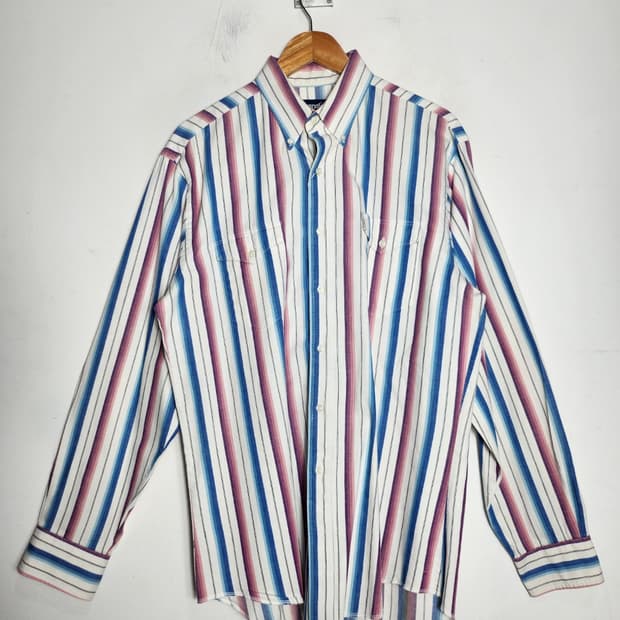 랭글러 스트라이프 웨스턴 셔츠