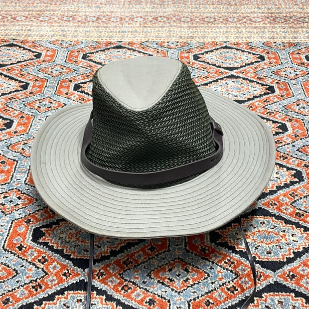 몽벨 카키 사파리 모자