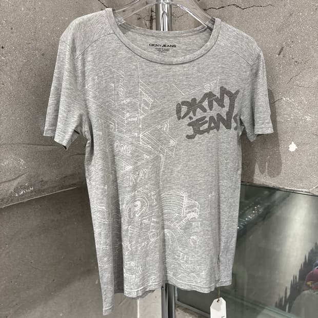 DKNY 프린팅 티셔츠