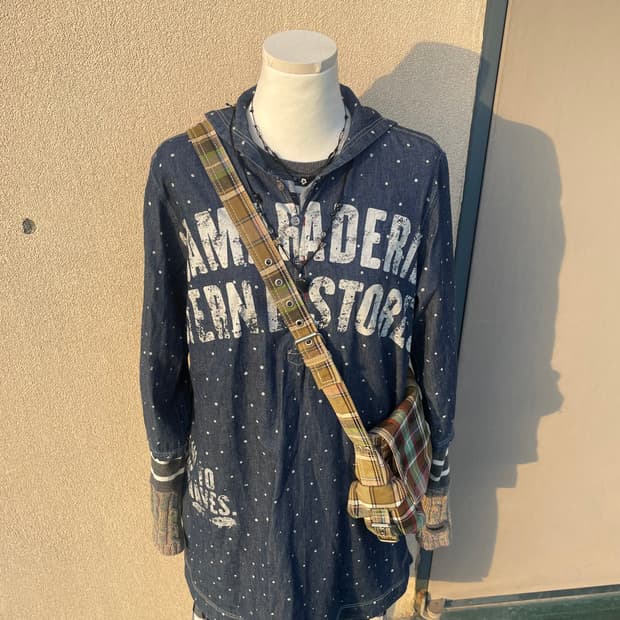 드럭스토어 도트 슬리브/원피스 #Drug stores