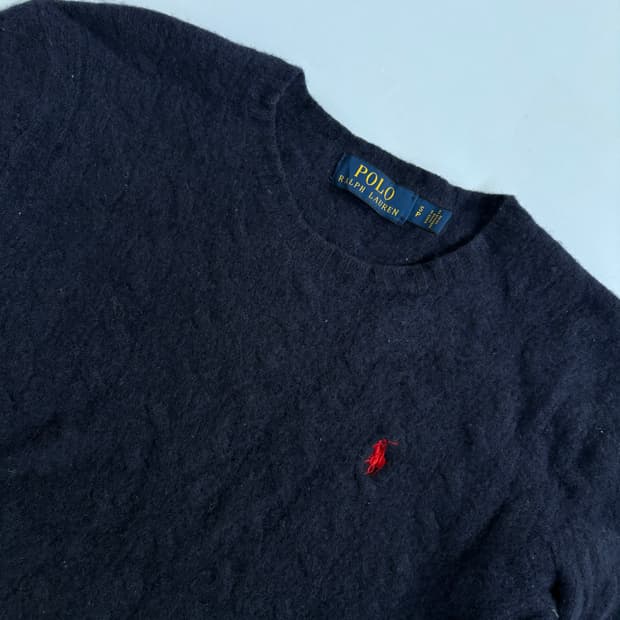 폴로 랄프로렌 슬림핏 캐시미어 니트