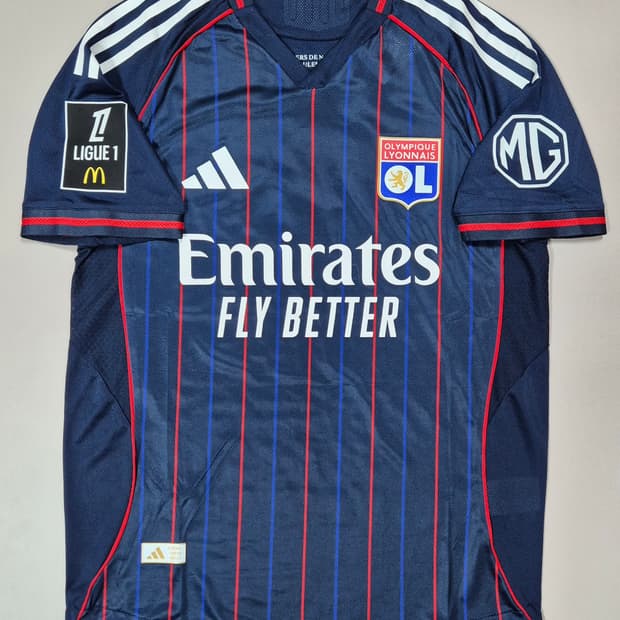 25-26 올림피크 리옹 어웨이킷 엔드릭 유니폼 L