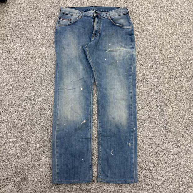 38/34 타미힐피거 워싱 데님팬츠 0127H2