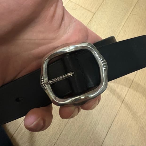 렌도 애로우 버클 벨트 실버