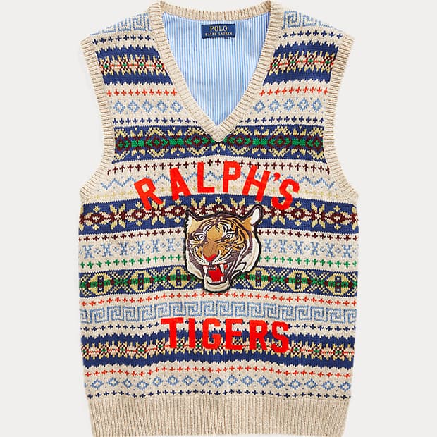 [M] 폴로 랄프 로렌 타이거 페어아일 베스트