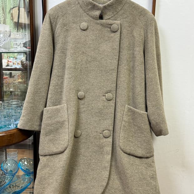 빈티지 오버 코트