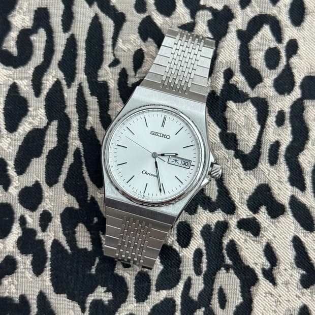 80s 빈티지 세이코 크로노스 쿼츠