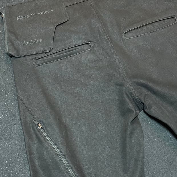 MPa Wallet raw denim pants