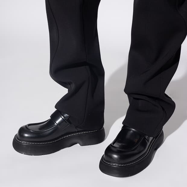 보테가베네타 바운스 스웰 로퍼 블랙 41