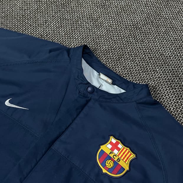 00s 바르셀로나 올드스쿨 스펠아웃 바람막이