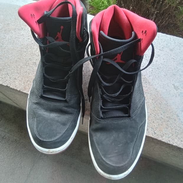 나이키 에어 플레이트 검빨 하이컷