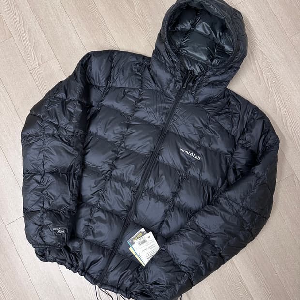 몽벨 슈페리어 다운 파카 블랙 XL 새상품