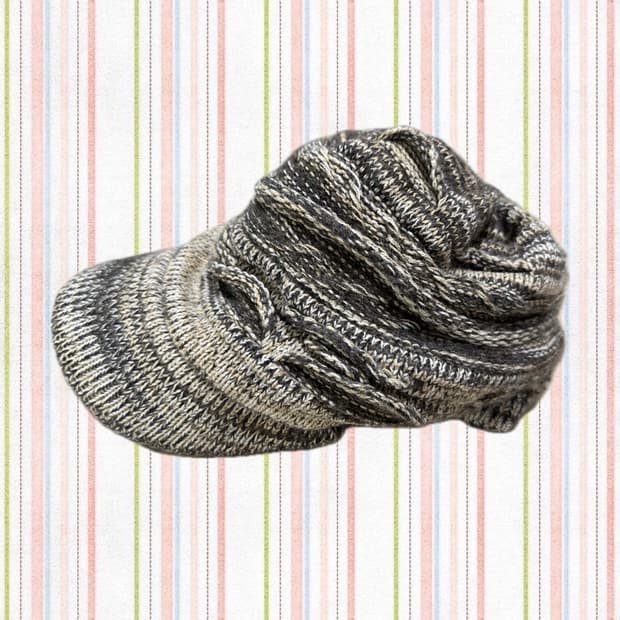 빈티지 모리 니트 캡모자