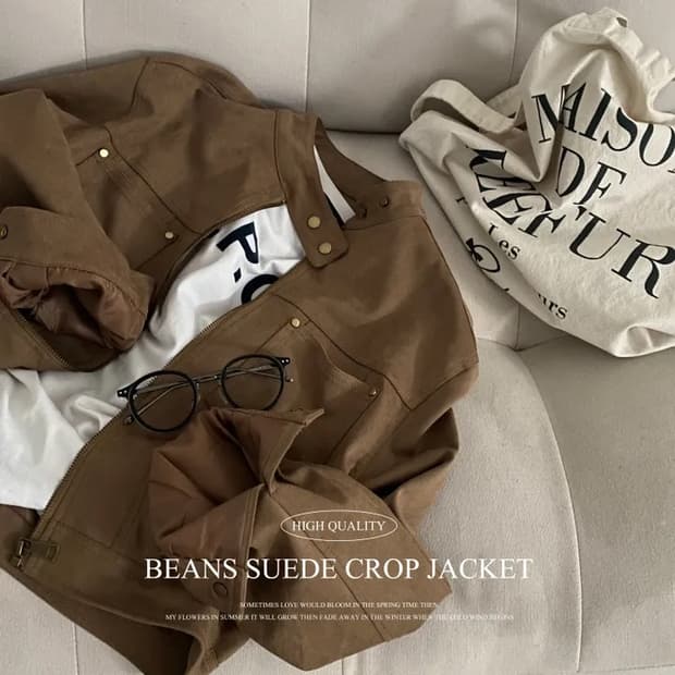 포켓 크롭 자켓