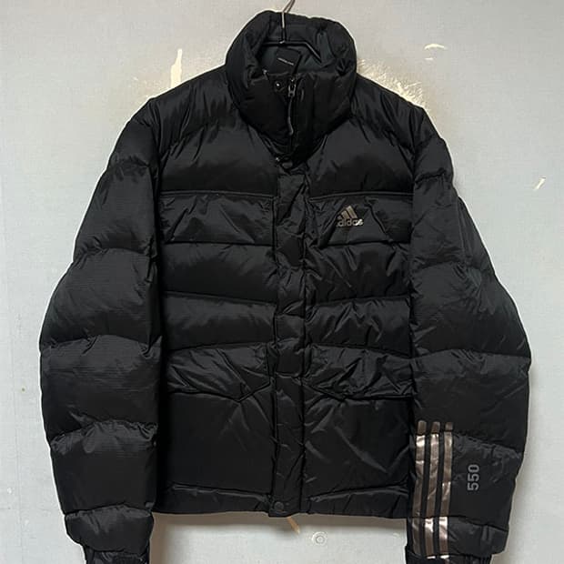 아디다스 테릭스550 남자패딩 블랙 덕다운 L 100