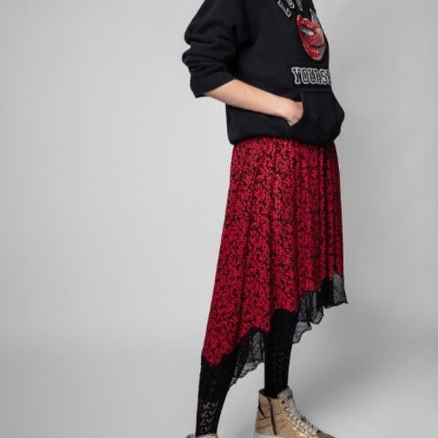 쟈딕엔 볼테르 Georgy Mouth 블랙 후드티