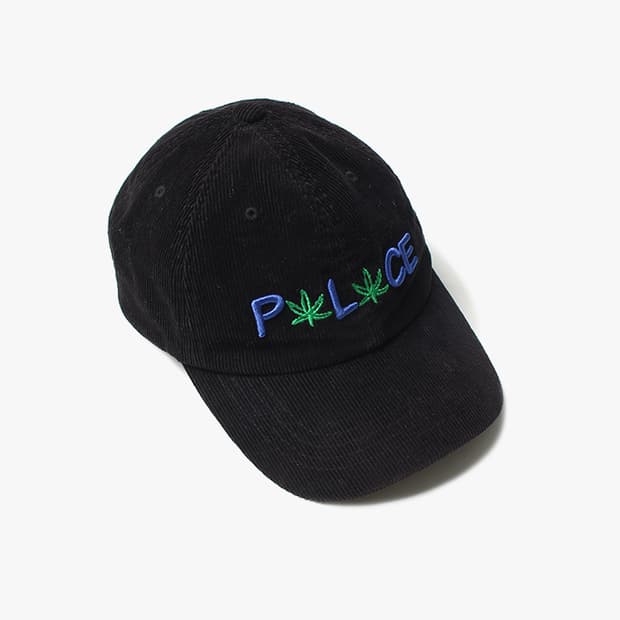 PALACE "Black Corduroy Cap"