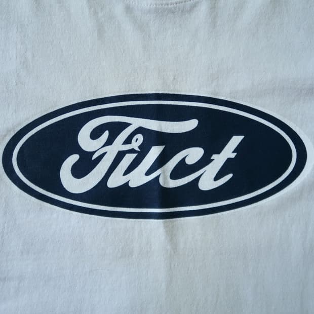 [Made in U.S.A] 빈티지 FUCT 티셔츠