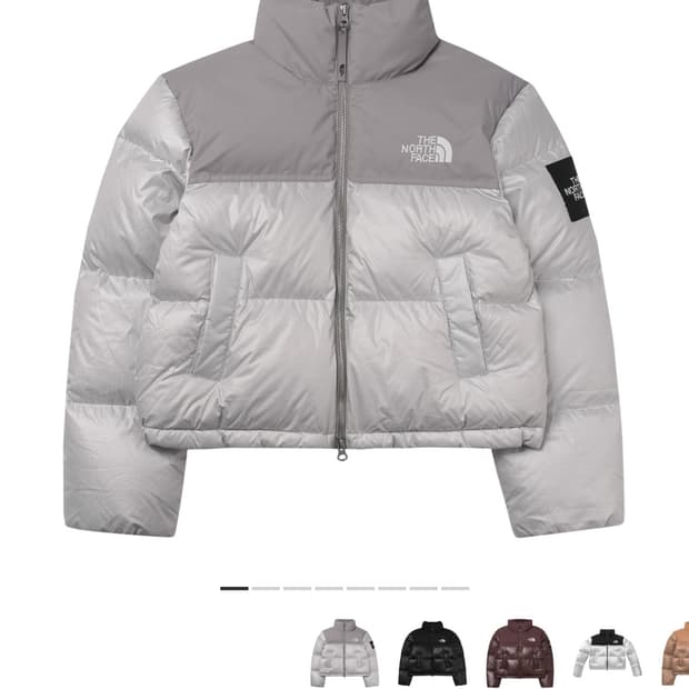노스페이스 화이트라벨 눕시 아이스 그레이