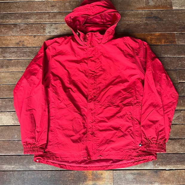 엘엘빈 레드 바람막이