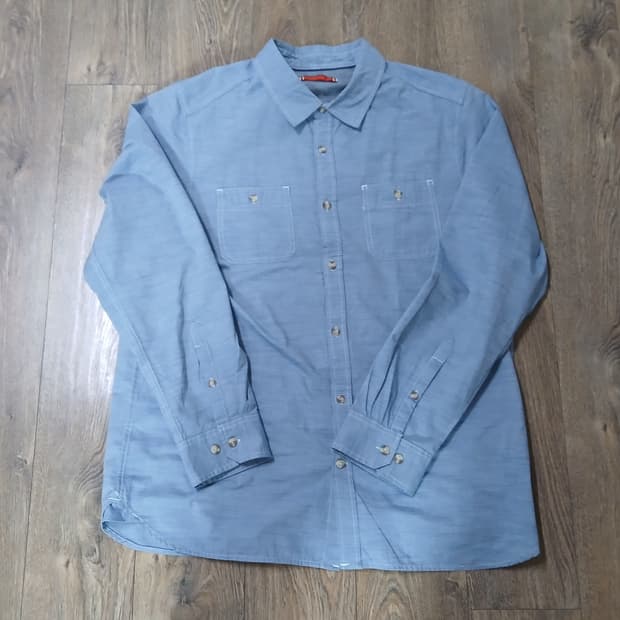 노스페이스 샴브레이 셔츠