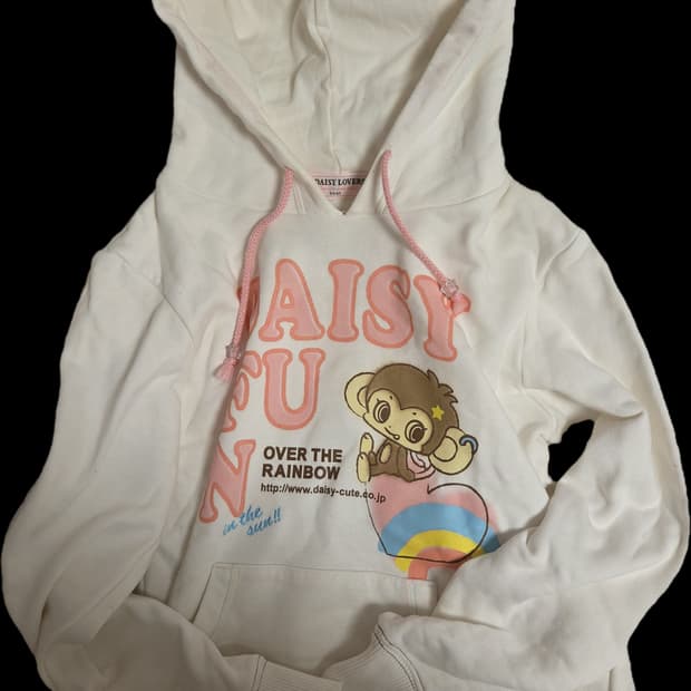 갸루 데이지 러버스 숭이 온싱이 몽키 후드티 