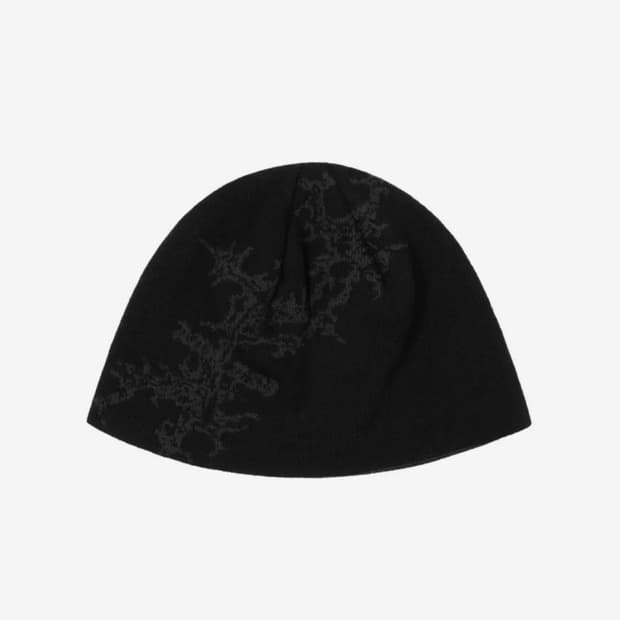 아캄 Gothic Graphic Beanie (Black)