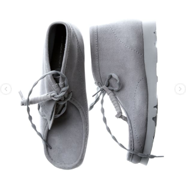 280 새제품) 클락스 x 파프 PAF 왈라비BT 그레이 블루