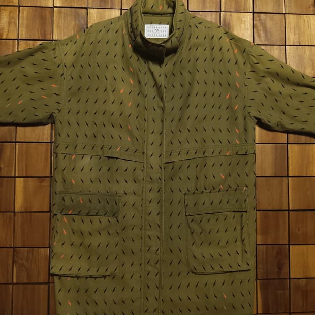 여성 오버핏 플라스틱아일랜드 썬더 자켓